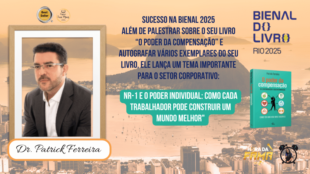 Dr. Patrick Ferreira na Bienal RJ 2025