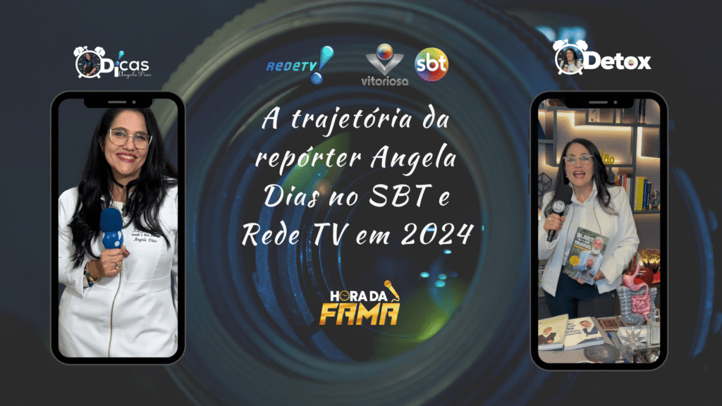 A Trajetória de Angela Dias no SBT e Rede TV em 2024